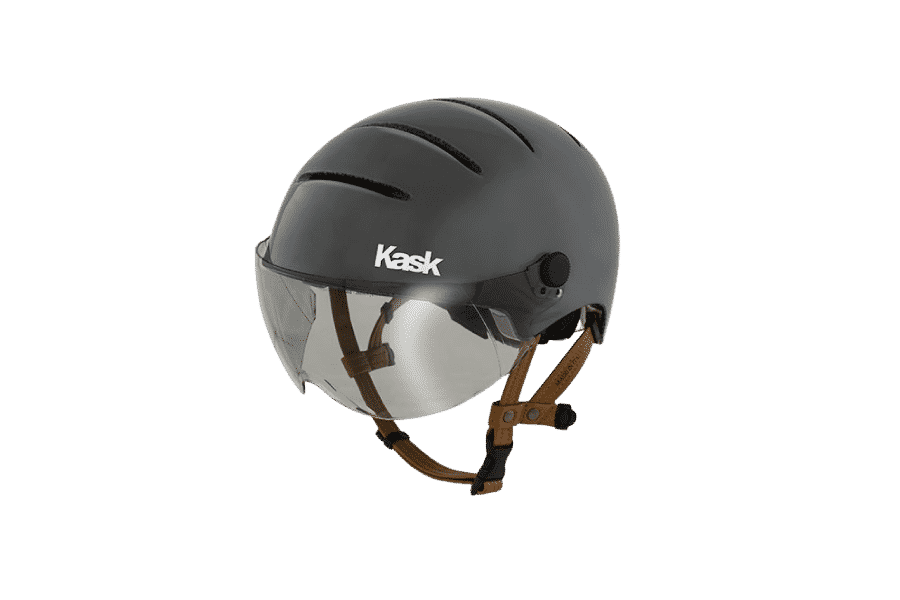 casque de vélo design antracite